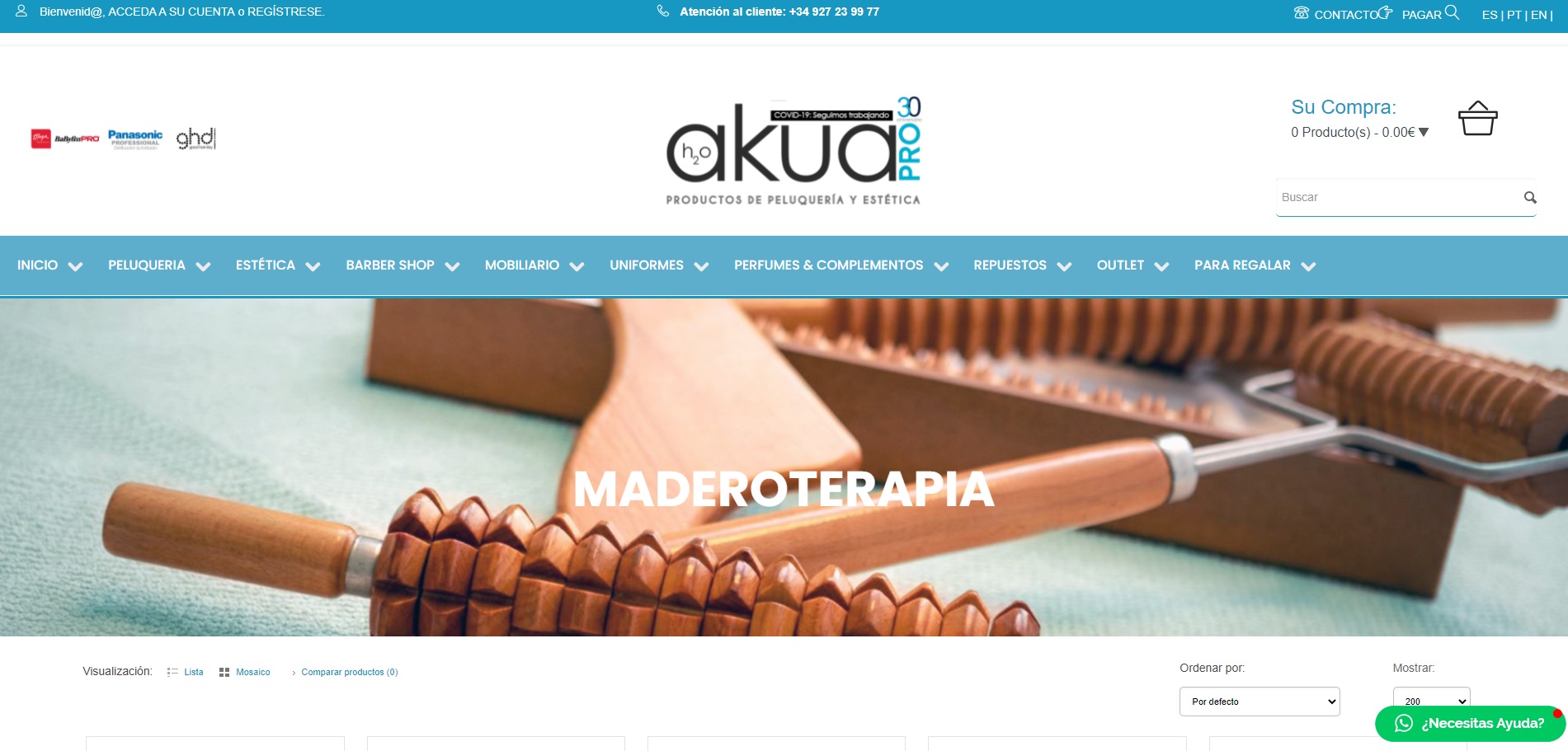 Productos Maderoterapia Online