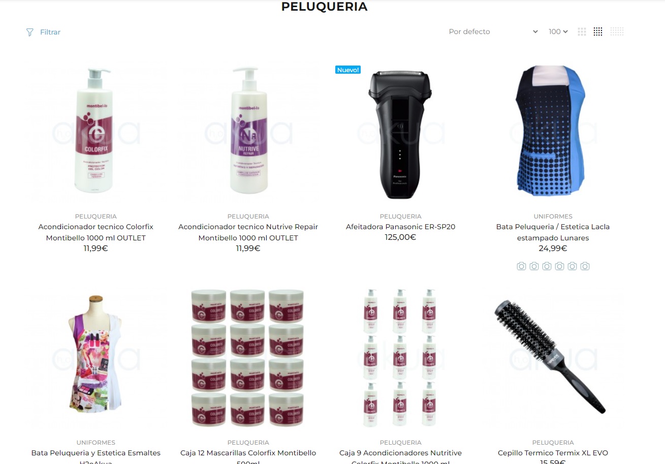 Productos Peluqueria Profesional Online